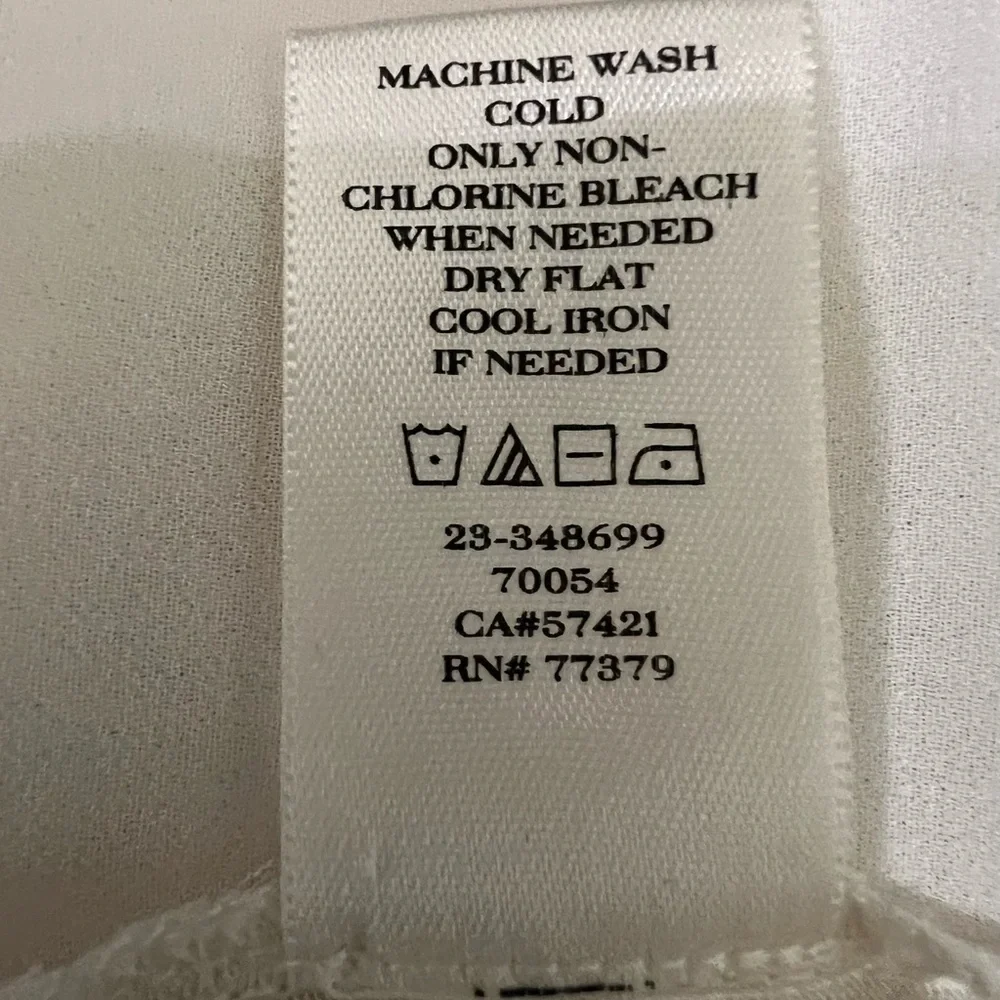 Ann Taylor Cream Blouse-Size XL - Picture 11 of 12